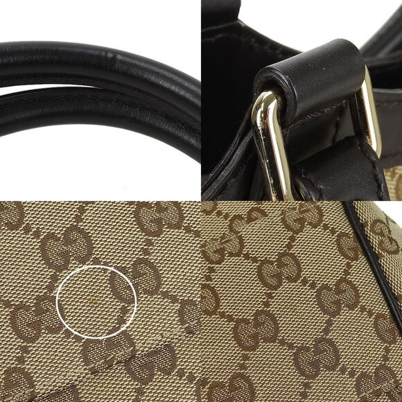 GUCCI Brown Leather Tote Bag - Picture 5 of 10